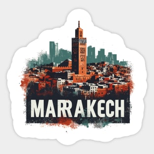 Marrakech Sticker